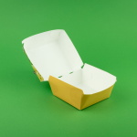 Cutie hamburger box mediu 100/set 115x115x90 - imagine 2