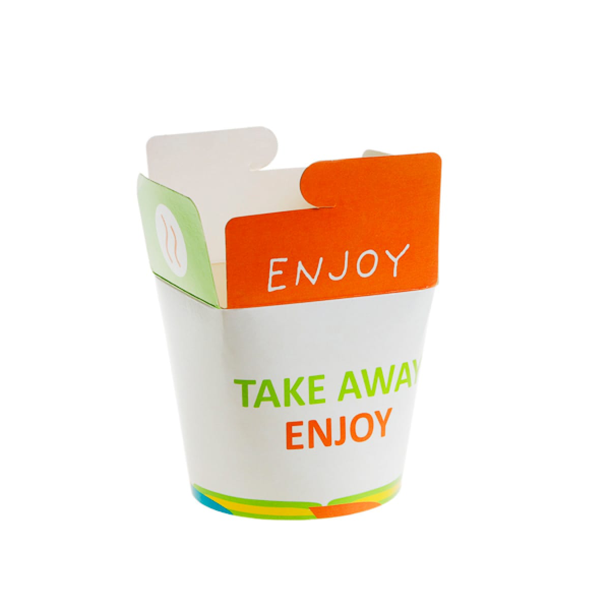 Cutie carton fast food 50/set 16 oz - imagine 1