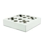 Suporti pahare 100/set alb 4 pahare