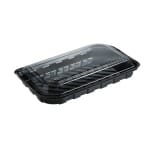 Caserole negre dreptunghi + capac IT131 50 buc/set