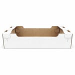 Ladita transport 100 buc/set CO3, alb 400x305x105 mm - imagine 3