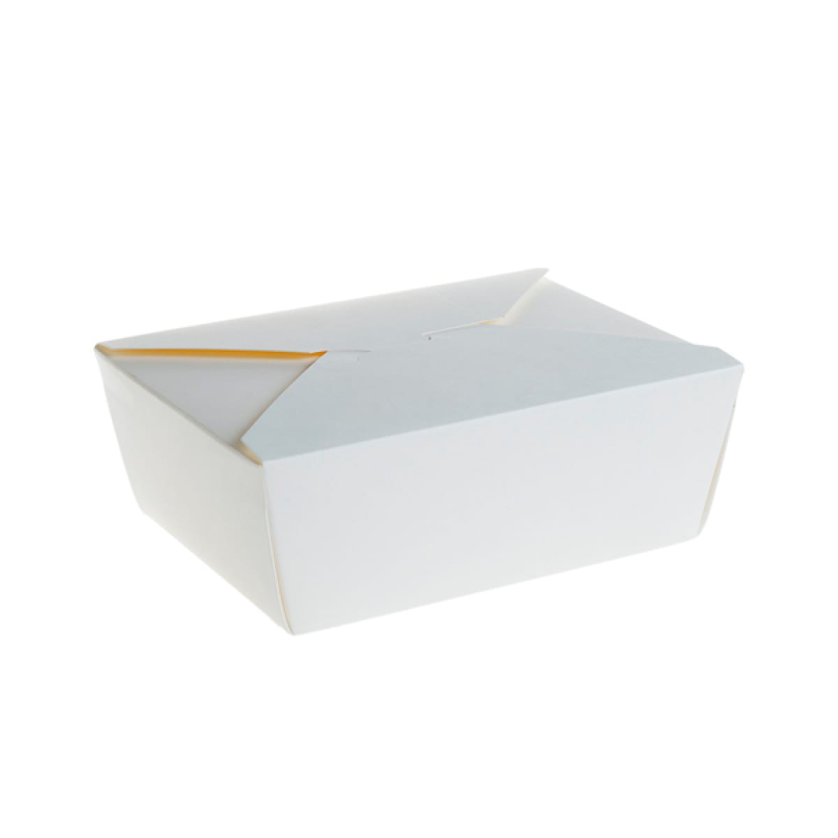 Cutie meniu carton 4 clapete alba 800ml 50 buc/set - imagine 1