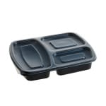 Caserola meniu pp trei compartimente 50 buc/set