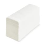 Servetele ZZ 2 straturi, albe, 25 seturi/bax