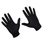 Manusi nitril de unica folosinta NEGRE M 100 buc set - Manusi Nitril De Unica Folosinta