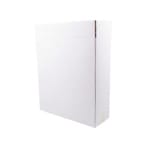 Cutii clasice de vin 3 sticle cu separator CO5 alb 370x130x395 50 buc set - Cutii Vin Cu Separator - imagine 2