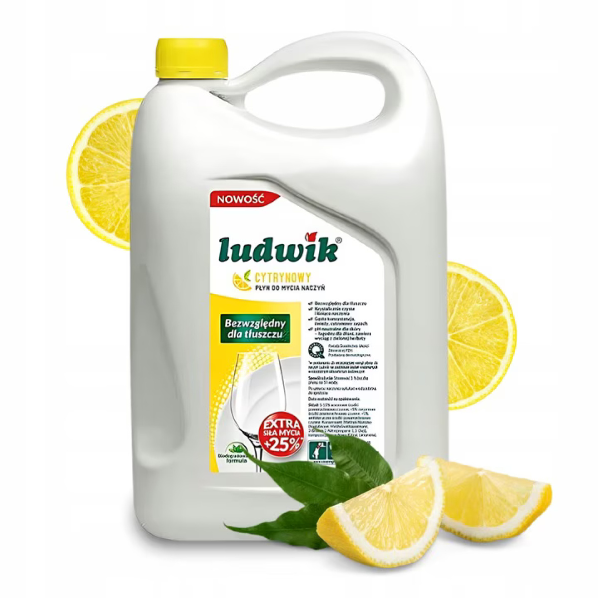 El Ludwik detergent vase LEMON 5L - imagine 1