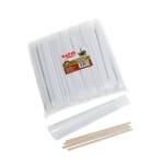 Paletine cafea lemn ambalate individual 14cm 200 buc/set