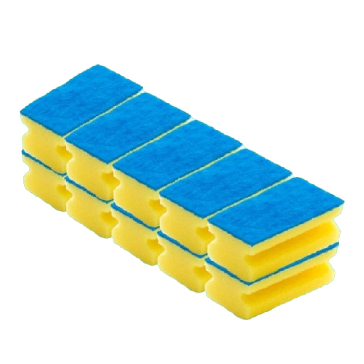 Set bureti vase cu canelura 10 buc - imagine 1