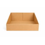 Tavita carton 100 buc set natur 305x430x150mm - Tavita Carton Natur 100 Buc 150mm - imagine 3