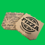 CUTII PIZZA GENERIC 100 BUC/SET NATUR 300x300X30 - imagine 2