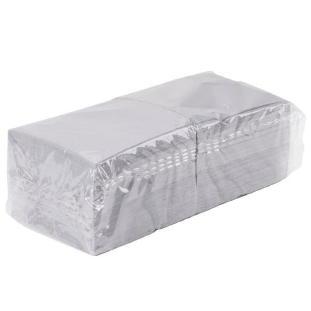 Servetele albe doua straturi 33x33 250 buc/set - imagine 1