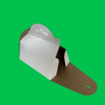 Cutie prajituri 25 buc/set duplex 205x145x100 mm - imagine 2