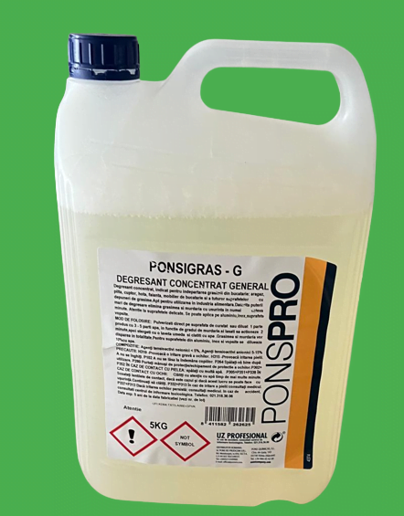 Degresant concentrat general PONSIGRAS-G 5 KG