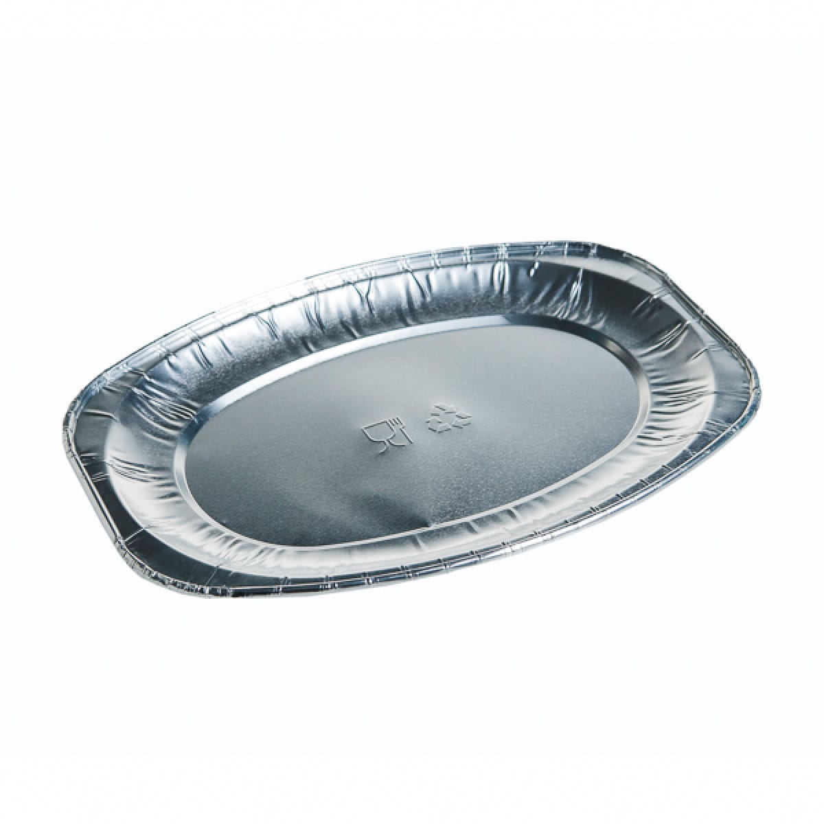 Platou aluminiu de unica folosinta 252gr 25x18cm 10 buc/set - imagine 1
