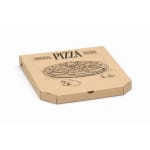 CUTII PIZZA TESITA GENERIC 100 SET NATUR 420x420x40 - Cutii Pizza Natur 420x420
