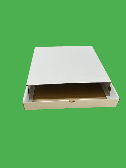 CUTII PIZZA CU SERTAR 100 SET ALB 320X320X40