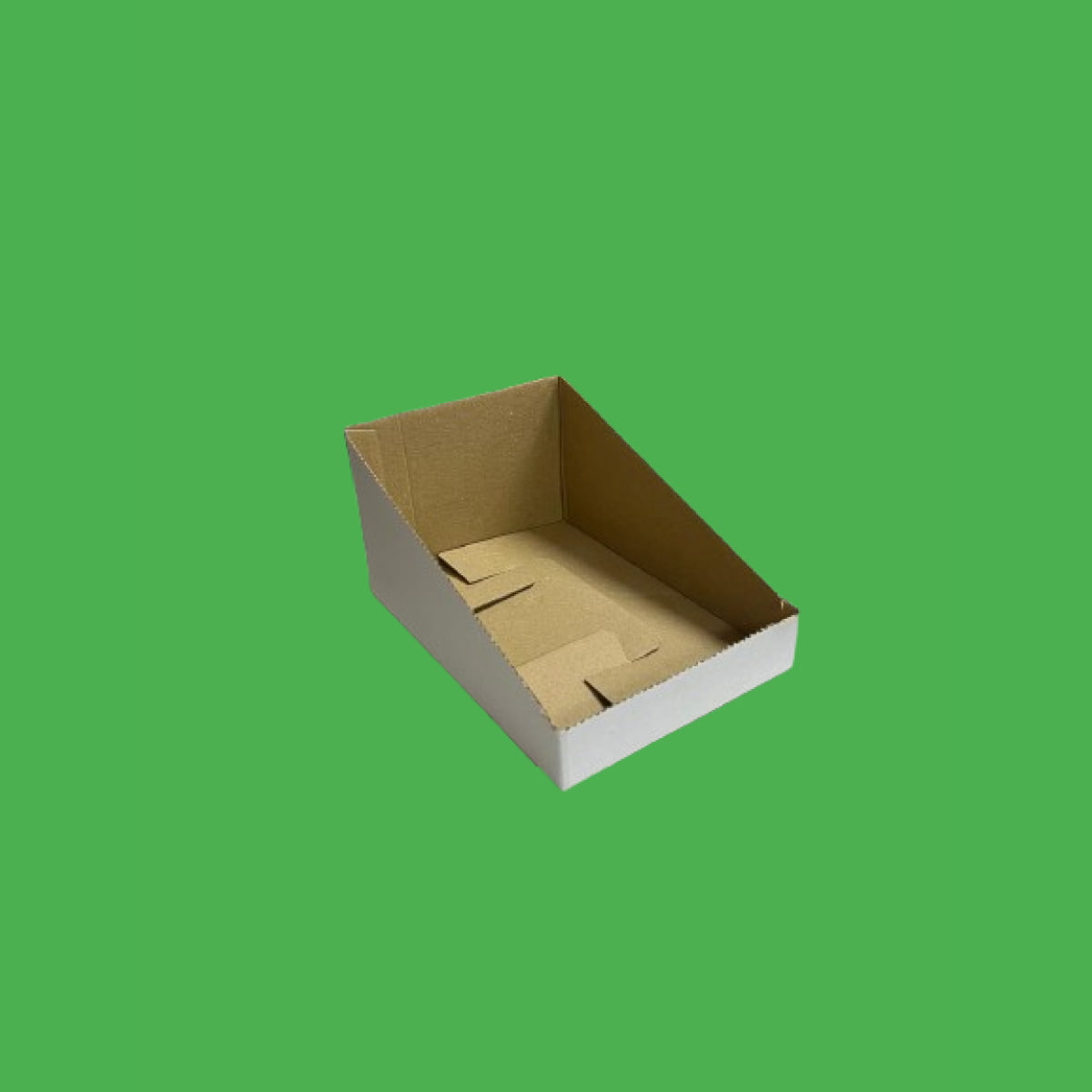 Cutii cu display cu perfor 100 buc/set alb 150x210x105 mm - imagine 2