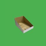 Cutii cu display cu perfor 100 buc/set alb 150x210x105 mm - imagine 2