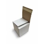 Cutii pentru curierat cu autosigilare alb 135X135X135mm 100 buc set - Cutii Curierat Autosigilare Alb 100 Buc - imagine 3