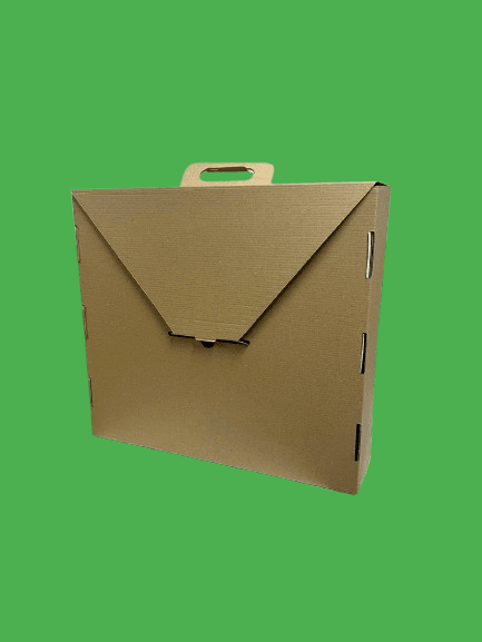 Cutie autoformare tip servieta 50 buc/set natur 450x420x120 mm