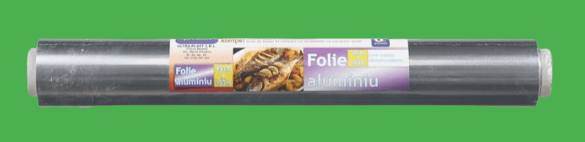 FOLIE ALUMINIU U 45 CM X 150 M
