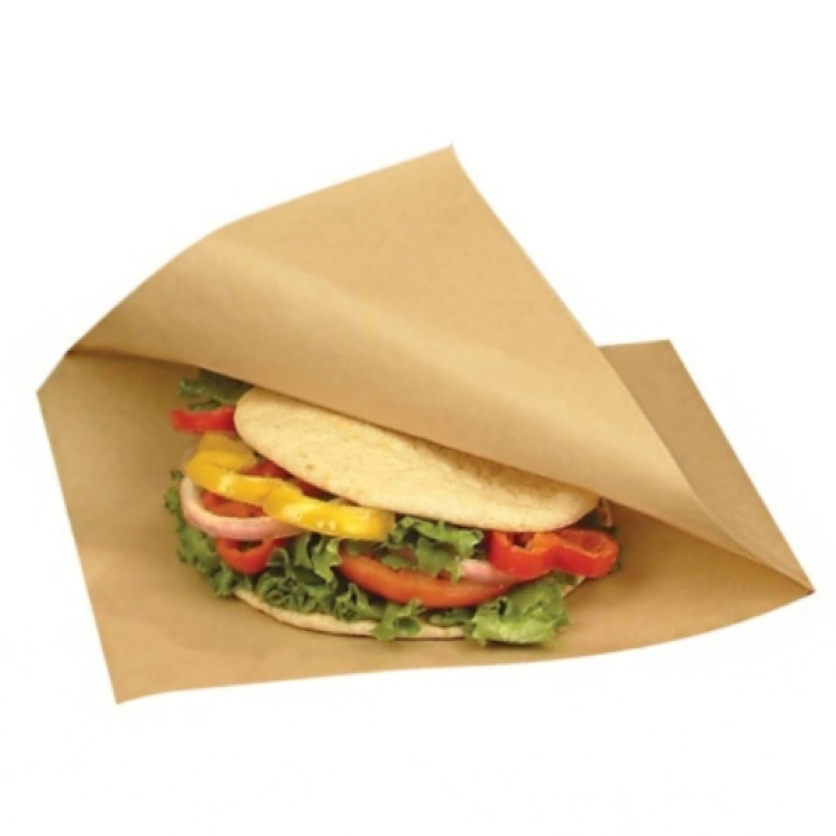 Coltar hartie natur, cerat - 16.50 x 17cm - 2000 buc. (Varianta 1) - imagine 1