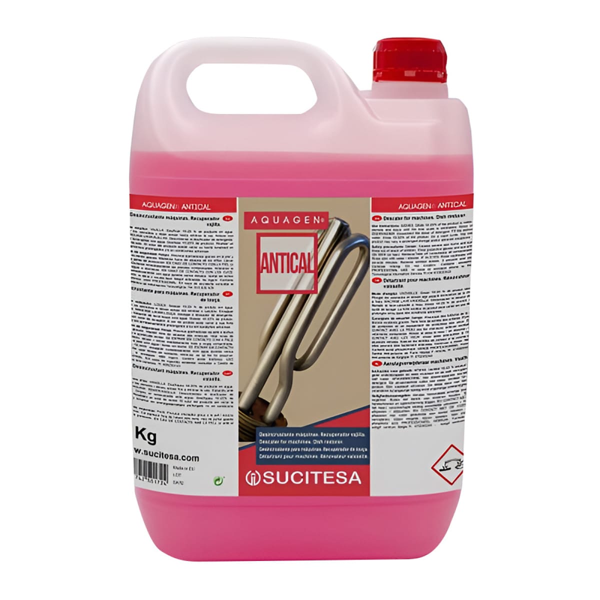 Aquagen antical df5 decalcifiant 5l masini vase - imagine 1