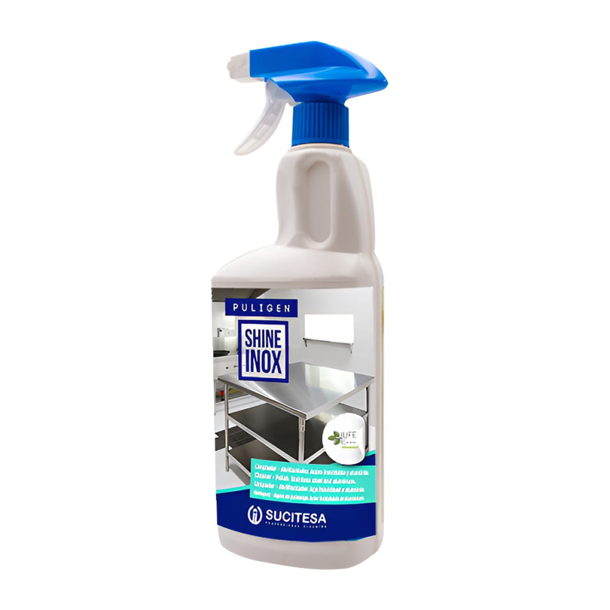 Aquagen puligen shine inox 750ml - imagine 1