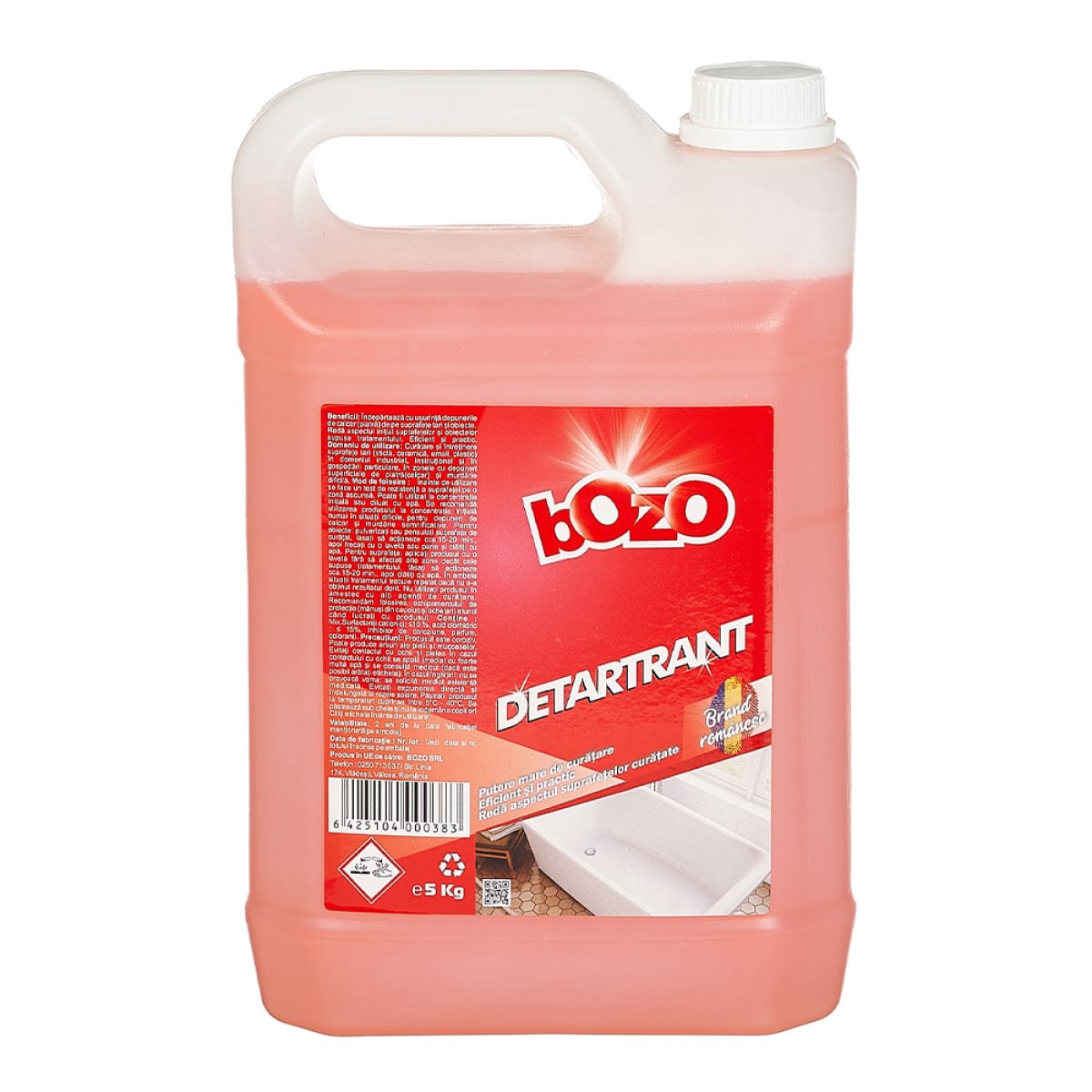 Bozo detartrant 5kg - imagine 1