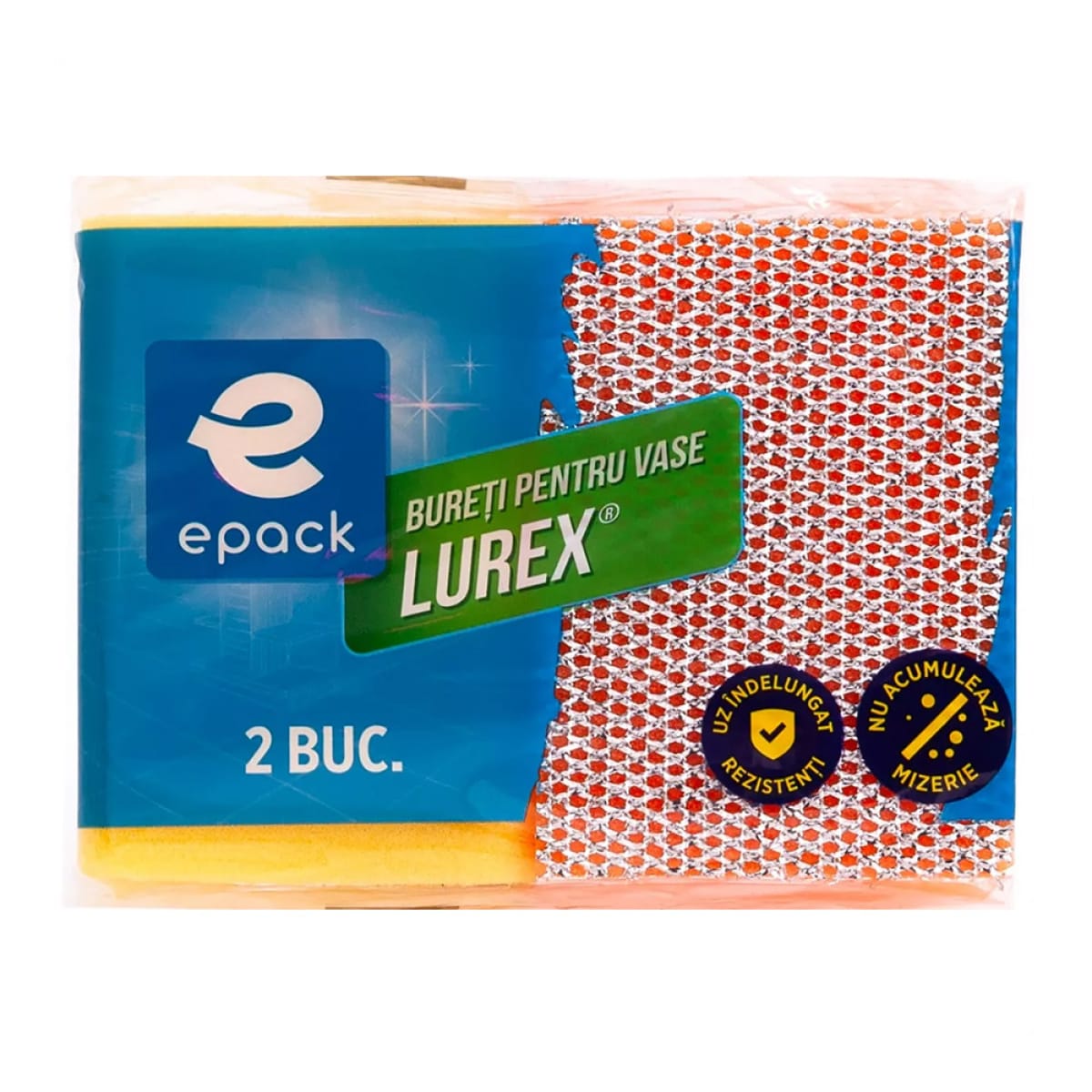 Bureti pentru vase lurex 2/set epack - imagine 1