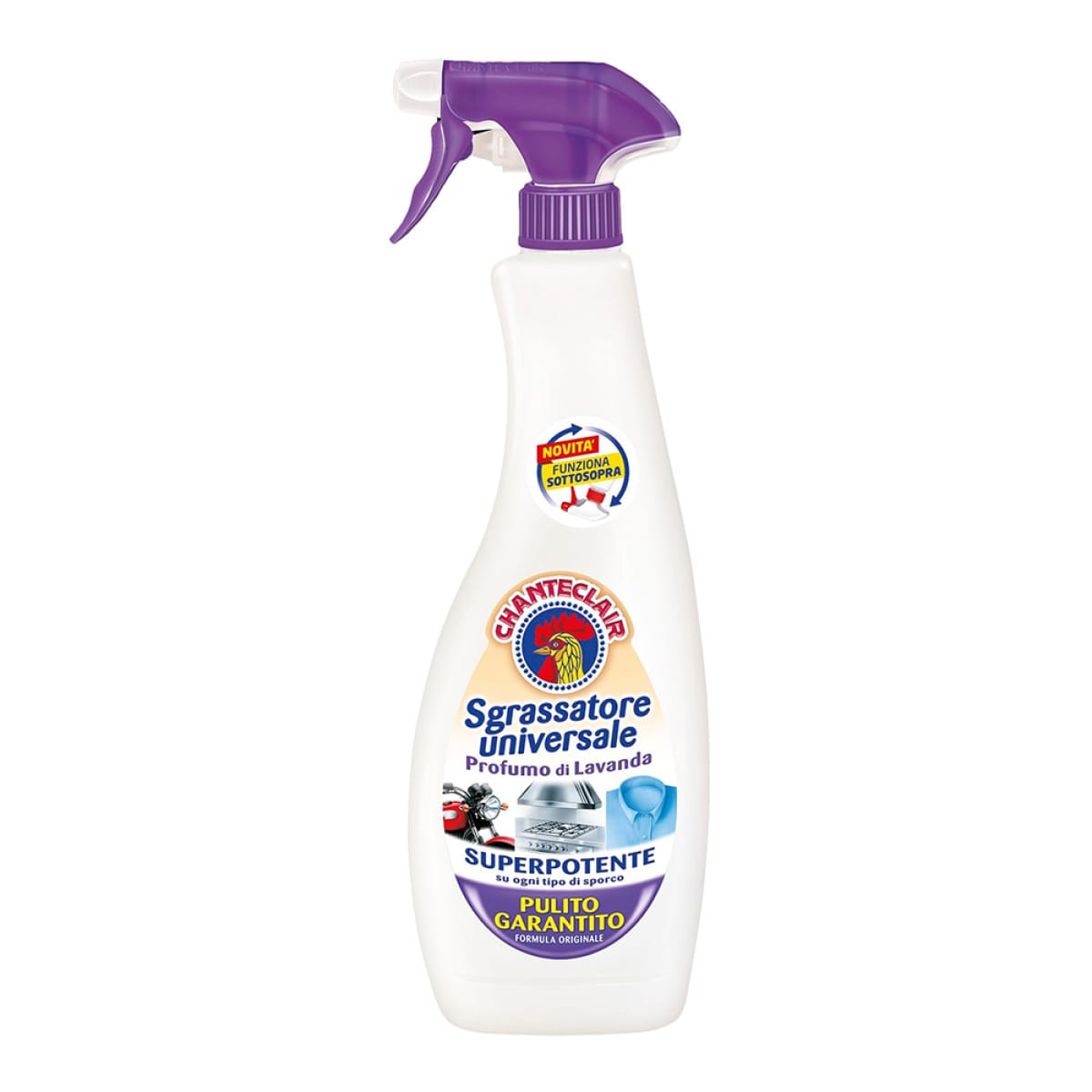 Chanteclair sgrassatore 600ml pompa lavanda - imagine 1