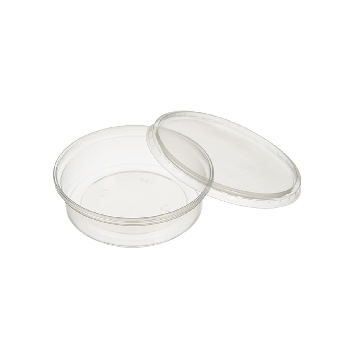 Cupa pt. sos 100 ml rotunda 100/set (+cap) - imagine 2