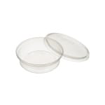 Cupa pt. sos 100 ml rotunda 100/set (+cap) - imagine 2