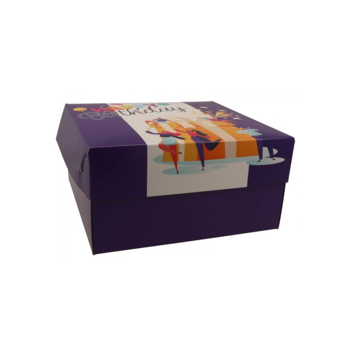 Cutie patiserie tort "party" 270x270 h130 10kg/set (aprox.50) - imagine 1