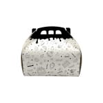 Cutii tort ct3 urban 26x34.6x14cm 25 set - Cutii Tort Alb Negru