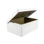 Cutii papuci autoformare 100 buc/set alb 335x190x125