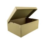 Cutii papuci autoformare 100 buc/set natur 335X240X130