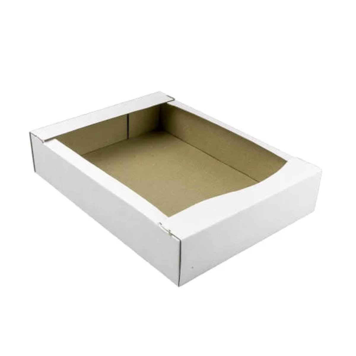 Cutii patiserie 100 buc/set alb 270X220X40 - imagine 1