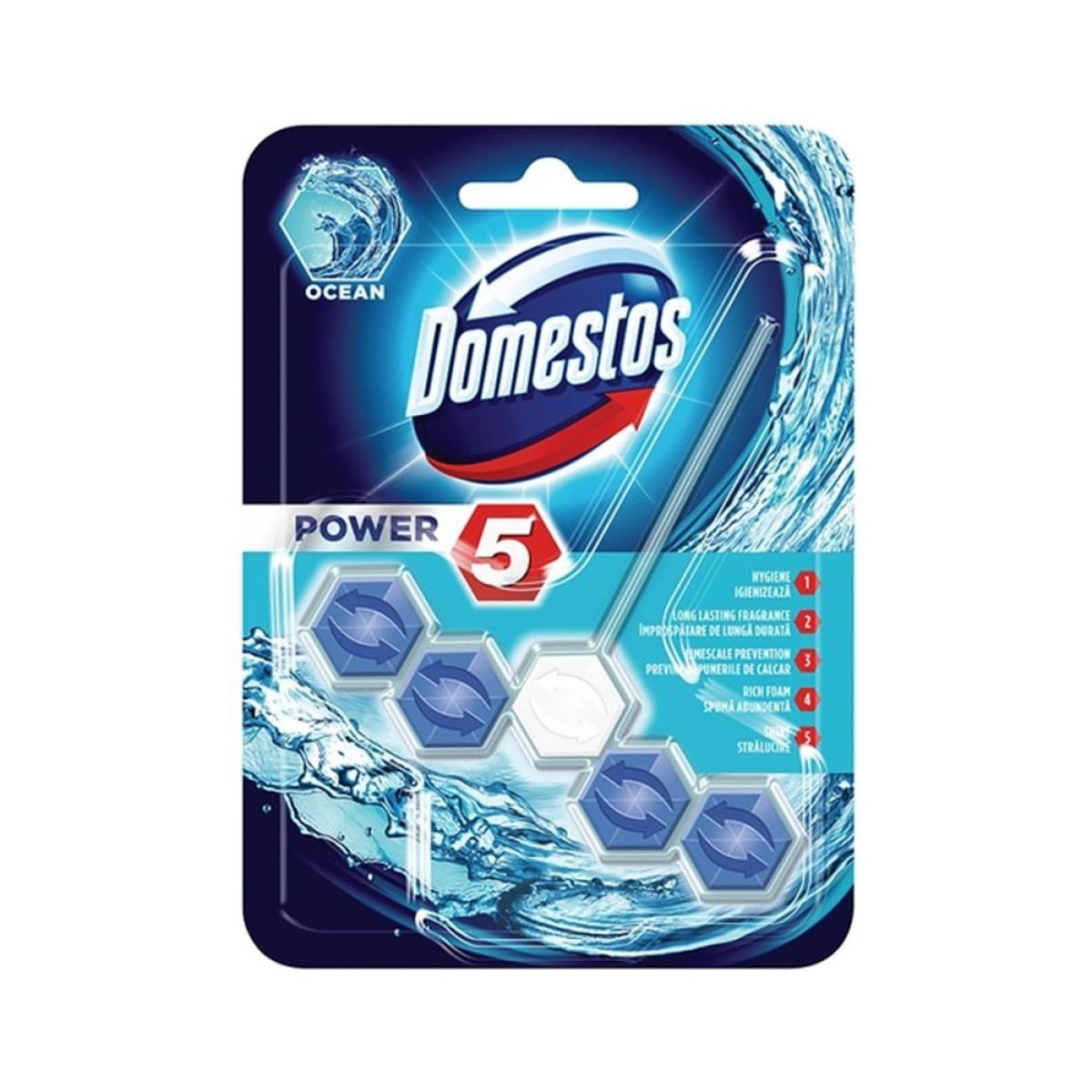 Domestos wc solid power 55gr - imagine 1