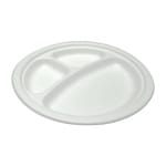 Farfurii bio tricomp. 26cm 50 set - Farfurii Bio Tricompartmentale
