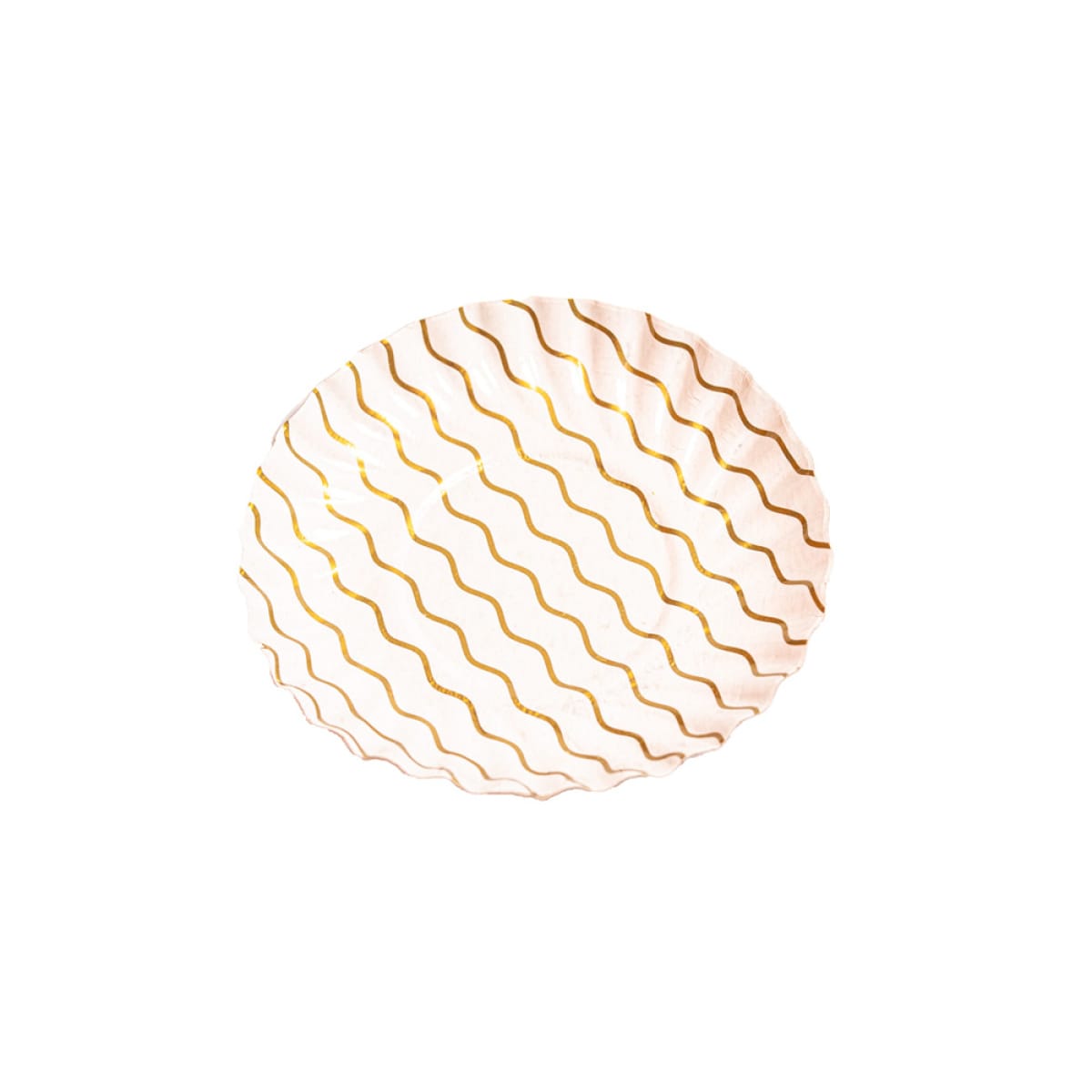 Farfurii plastif. cu dungi a8 (500/set) - imagine 1