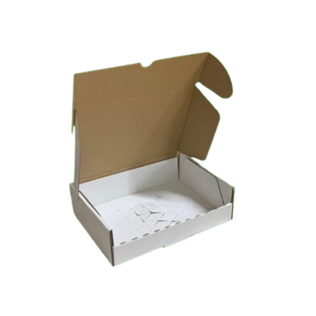 Cutie autoformare cu element de protectie produse fragile 100 buc/set alb 225x165x65 mm - imagine 1