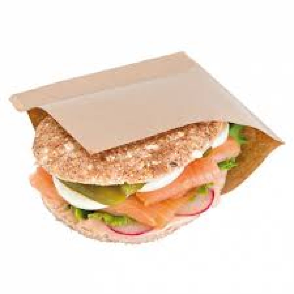 Coltar hartie natur - 8x12 cm (pt hot-dog)- 6000 buc - imagine 2