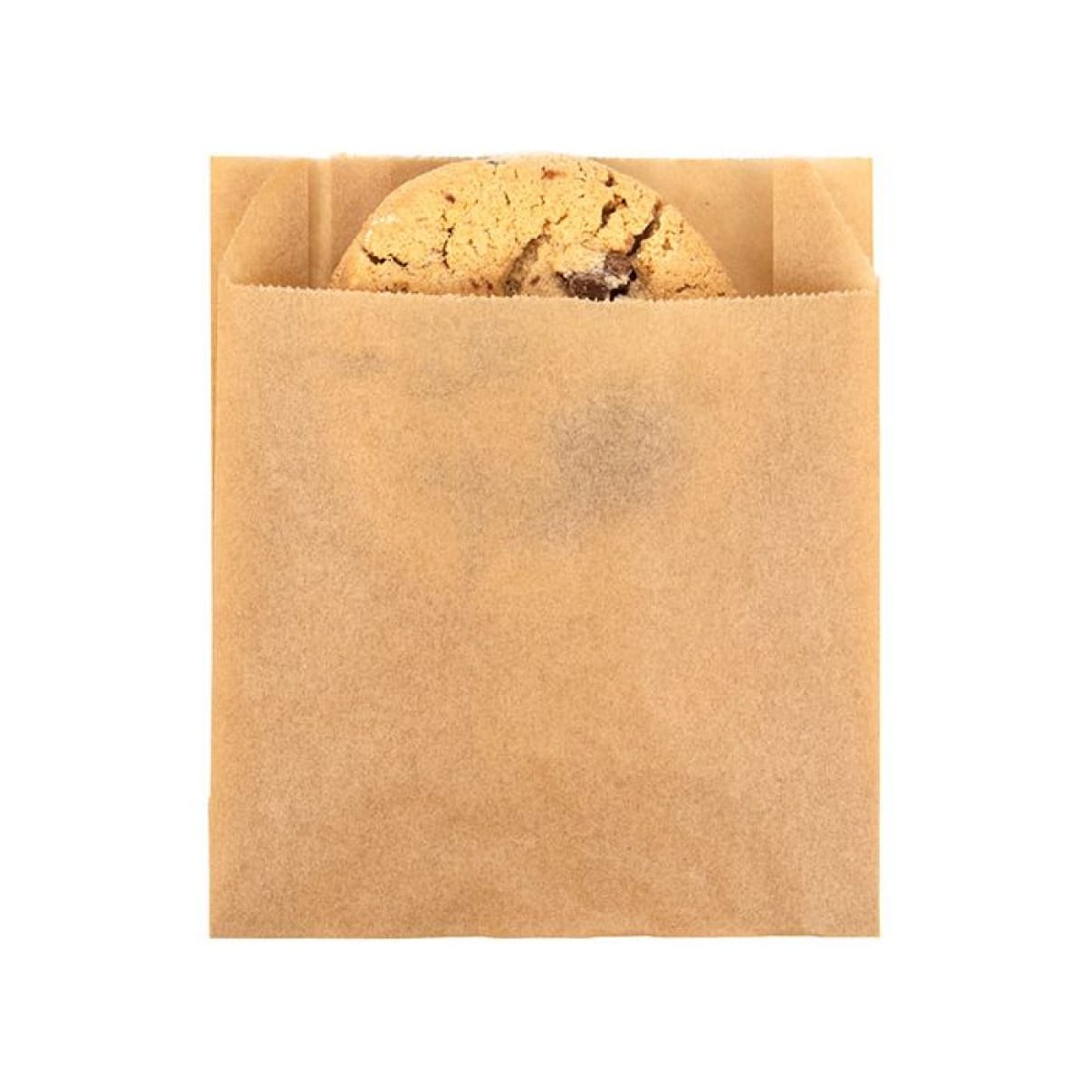 Punga hartie natur,cerata - 11x4x12cm - 1500 buc - imagine 2