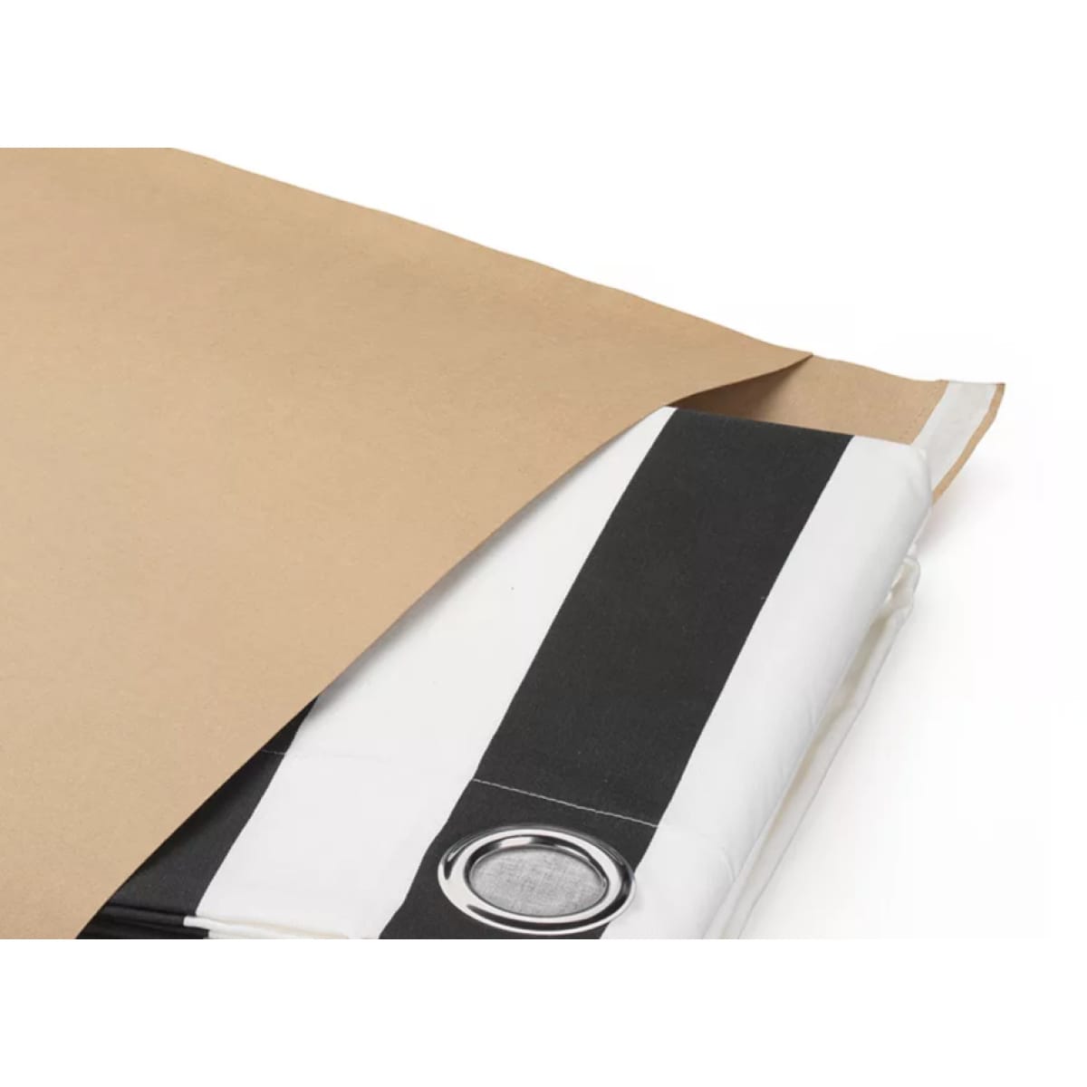 Plic din hartie kraft 120gr, Premium - 450x350x120mm - 50 buc - imagine 2