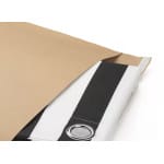 Plic din hartie kraft 120gr, Premium - 450x350x120mm - 50 buc - imagine 2