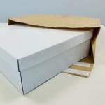 Plic din hartie kraft 100gr, 5 dimensiuni disponibile - 18x42+10+flap - 200 buc. - imagine 2
