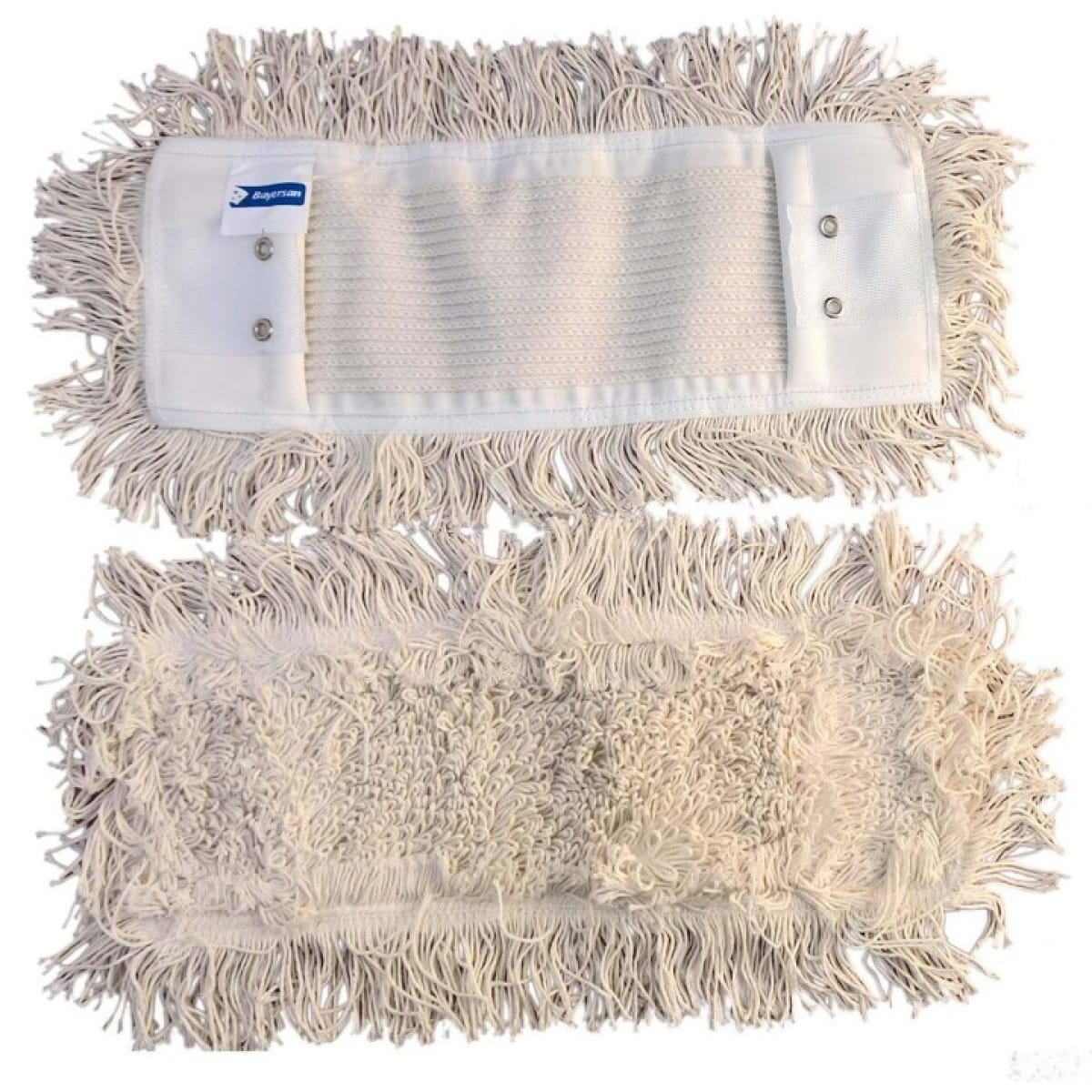REZERVA MOP PLAT BUMBAC 40CM CU CLAPETE (TTS) '' 3 PUNCTE'' - imagine 1