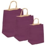 Pungi natur colorate 100 mov - 25x14x30 cm - 100 buc. - Pungi Colorate 100% Mov